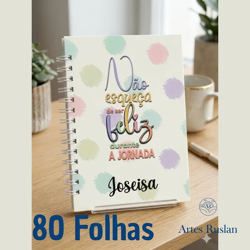 Caderno P - 80 Folhas