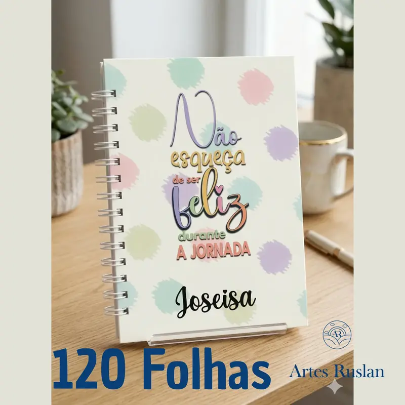 Caderno P - 120 Folhas