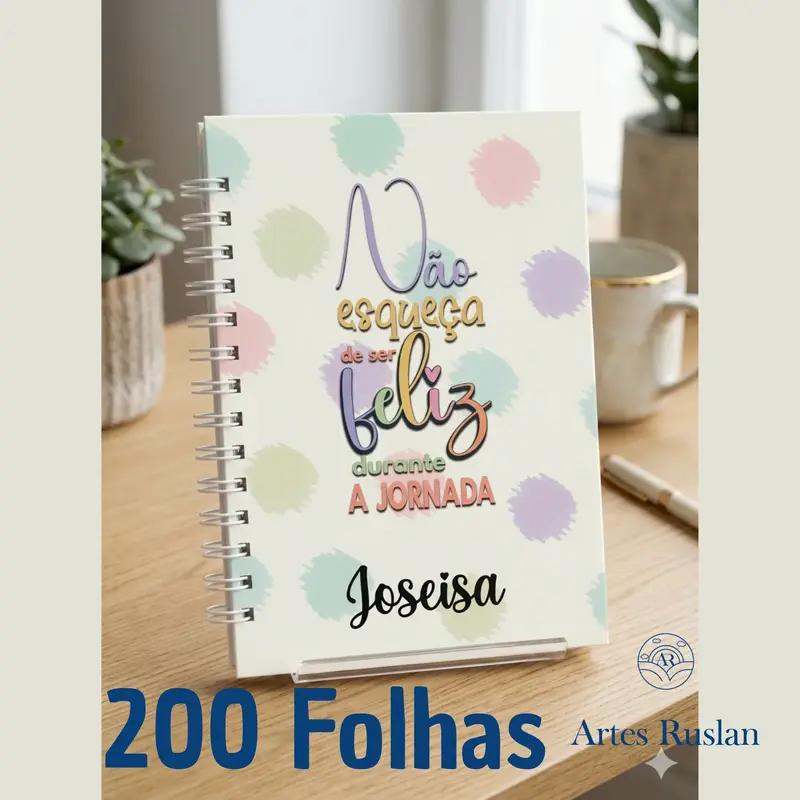 Caderno P - 200 Folhas